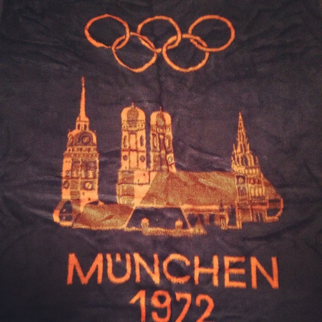 Vintage 1972 Munich Summer Olympics banner #vintage #vintageland #olympics